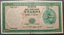 TIMOR PORTUGUES 1000 ESCUDOS (21-03-1968) P30 BC/BC+ comprar usado  Enviando para Brazil