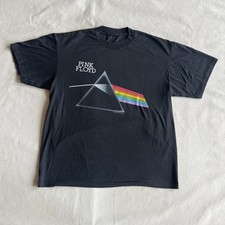 1987 ORIGINAL PINK FLOYD DARK SIDE OF THE MOON CONCERTO GRÁFICO CAMISETA RARA VINTAGE, usado comprar usado  Enviando para Brazil