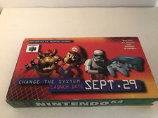 Nintendo 64 Power Change the System Launch Date Promo VHS Tape N64 1996 Rare comprar usado Nintendo 64 Power Change the System Launch Date Promo VHS Tape N64 1996 Rare comprar usado  Enviando para Brazil