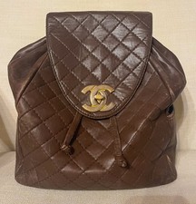 Chanel vintage brown for sale  USA