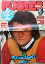 Poster magazine johnny d'occasion  Saint-Nicolas-d'Aliermont