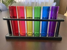 Provette plastica colorate usato  Cornate d'Adda