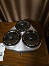 Crock pot triple for sale  Jacksonville