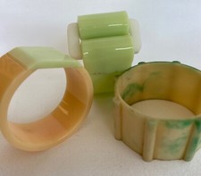 Bakelite napkin rings for sale  SHIFNAL