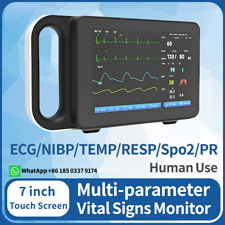 Monitor de sinais vitais tela sensível ao toque de 7 polegadas monitor de pacientes médicos multiparâmetros comprar usado  Enviando para Brazil