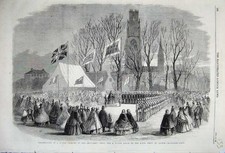 Old antique print for sale  UK
