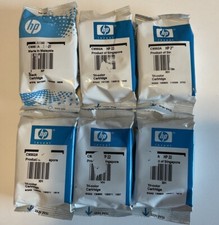 Usado, Lote 6 cartuchos de tinta genuínos HP 21 preto e 22 tricolor folha selada Novo na embalagem comprar usado  Enviando para Brazil