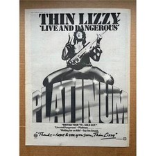 Thin lizzy live for sale  CHESTERFIELD