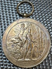 MÉDAILLE VÉLOCIPÈDE FIN 19 ème. PAR DESAIDE. A ÉDIT. V.C.L. (1310) 34 mm comprar usado  Enviando para Brazil