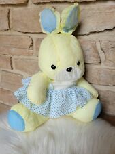 Peluche lapin jaune d'occasion  Plonéour-Lanvern