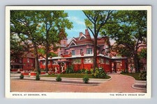 Cartão postal vintage Oshkosh WI-Wisconsin, loja exclusiva de Stein comprar usado Cartão postal vintage Oshkosh WI-Wisconsin, loja exclusiva de Stein comprar usado  Enviando para Brazil