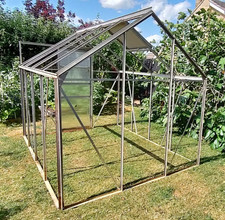 Greenhouse aluminium framed for sale  BANBURY