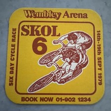 Bierdeckel Coaster Beermat Skol Wembley Arena #1057# comprar usado  Enviando para Brazil