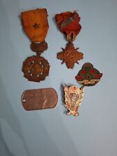 Lot medaille insigne d'occasion  Paris XVII