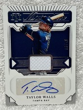 2022 National Treasures #NMS-TW Taylor Walls Silver Rookie Patch autografado # /49 raios comprar usado  Enviando para Brazil