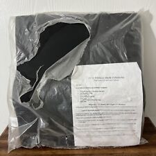 Almofada traseira de assento OCSI 17” X 20” X 1” descanso tecido preto comprar usado  Enviando para Brazil