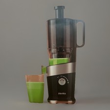 Espremedor de prensa fria Aeitto boca grande 4,9 polegadas preto 200W HSJ-1908 comprar usado  Enviando para Brazil