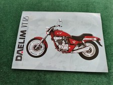 Daelim vt125 prospectus d'occasion  Barentin