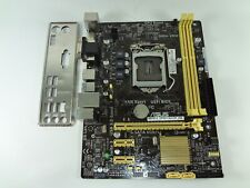 Placa madre de escritorio ASUS H81M-A LGA1150 Socket DDR3 con protector de E/S, usado segunda mano  Embacar hacia Argentina