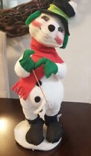 Boneca Mobiltee Vintage Annalee SNOWMAN 21” #7525 ~ (1992) ~ TAG comprar usado  Enviando para Brazil