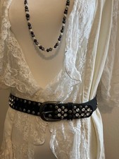 Nietengürtel leder damen gebraucht kaufen  Deutschland