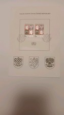 Č.R Specjalny arkusz ze specjalnym mostempl 'blok rok 1993, używany na sprzedaż  Wysyłka do Poland