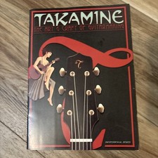 Takamine The Art And Craft Of Guitar Making Catalog Of Models comprar usado  Enviando para Brazil