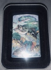 Unique fishing zippo for sale  South Lake Tahoe