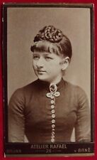 Foto Cdv Gabinete Mujer Brunn, Atelier Rafael comprar usado  Enviando para Brazil