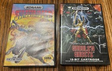 Sunset Riders Sega Genesis Case Game Konami Ghouls’N Ghosts CIB Lote Manual comprar usado Sunset Riders Sega Genesis Case Game Konami Ghouls’N Ghosts CIB Lote Manual comprar usado  Enviando para Brazil