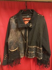 Veste bohème patchwork d'occasion  Chindrieux