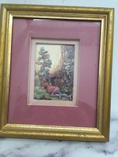 Vintage framed flower for sale  BENFLEET