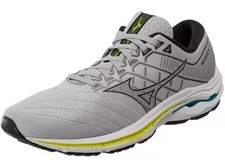 NOVO COM ETIQUETAS Tênis de Corrida Atlético Masculino Tamanho 7 1/2 Cinza Claro MIZUNO WAVE INSPIRE 18 comprar usado  Enviando para Brazil