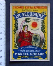 Ancienne étiquette chicoree d'occasion Ancienne étiquette chicoree d'occasion  Grancey-le-Château-Neuvelle