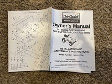 Cub cadet owner for sale  Columbia