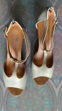 Sandali pelle beige usato  Cerchio