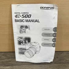 Olympus 500 instruction for sale  NEWARK