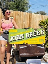 Porcelain john deere for sale  Polk City