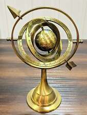 Freccia in ottone nautico ARMILLARY Sfera centrale Astrolabio Globo... comprar usado Freccia in ottone nautico ARMILLARY Sfera centrale Astrolabio Globo... comprar usado  Enviando para Brazil