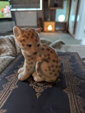 Lomonosov porcelain leopard for sale  BRAINTREE