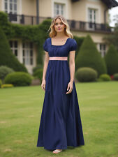 Vestidos femininos de cintura império histórico período regência e teatro fantasia vestido comprar usado  Enviando para Brazil