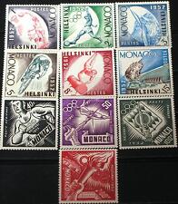 MONACO 1952 458-67 295-00 C35-39 Olympics Helsinki Soccer Basketball Bicycle MNH comprar usado  Enviando para Brazil