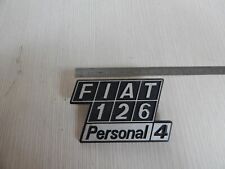 Scritta metallo fiat usato  Santena