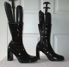 Ladies shiny black for sale  ROMFORD