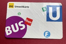Bvg umweltkarte 1999 gebraucht kaufen  Waren (Müritz)