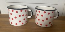 Small enamel mugs for sale  OLDHAM