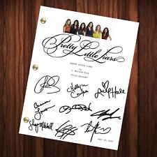 Pretty Little Liars programa de TV roteiro episódio piloto assinado elenco autografado assinado, usado comprar usado  Enviando para Brazil