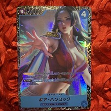 Boa Hancock UMA PEÇA Moldura Floral Dourada Sexy Waifu ACG Cartão Holo comprar usado  Enviando para Brazil