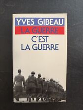 Guerre yves gibeau d'occasion  Aubenas