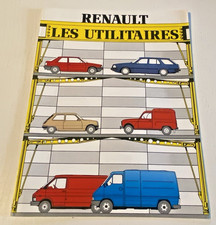 Brochure renault utilitaires d'occasion  Quarré-les-Tombes